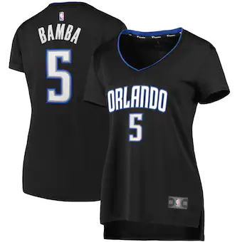 womens fanatics branded mohamed bamba black orlando magic 2-271